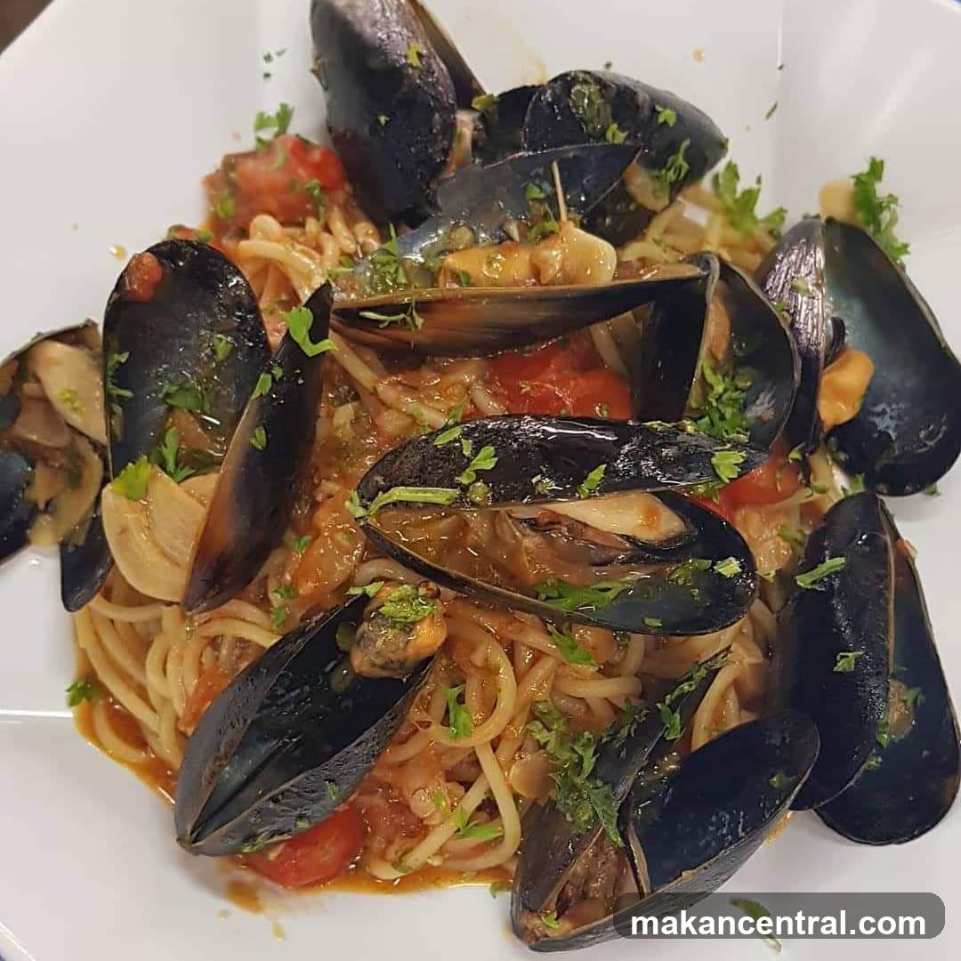 Mussels with Pasta