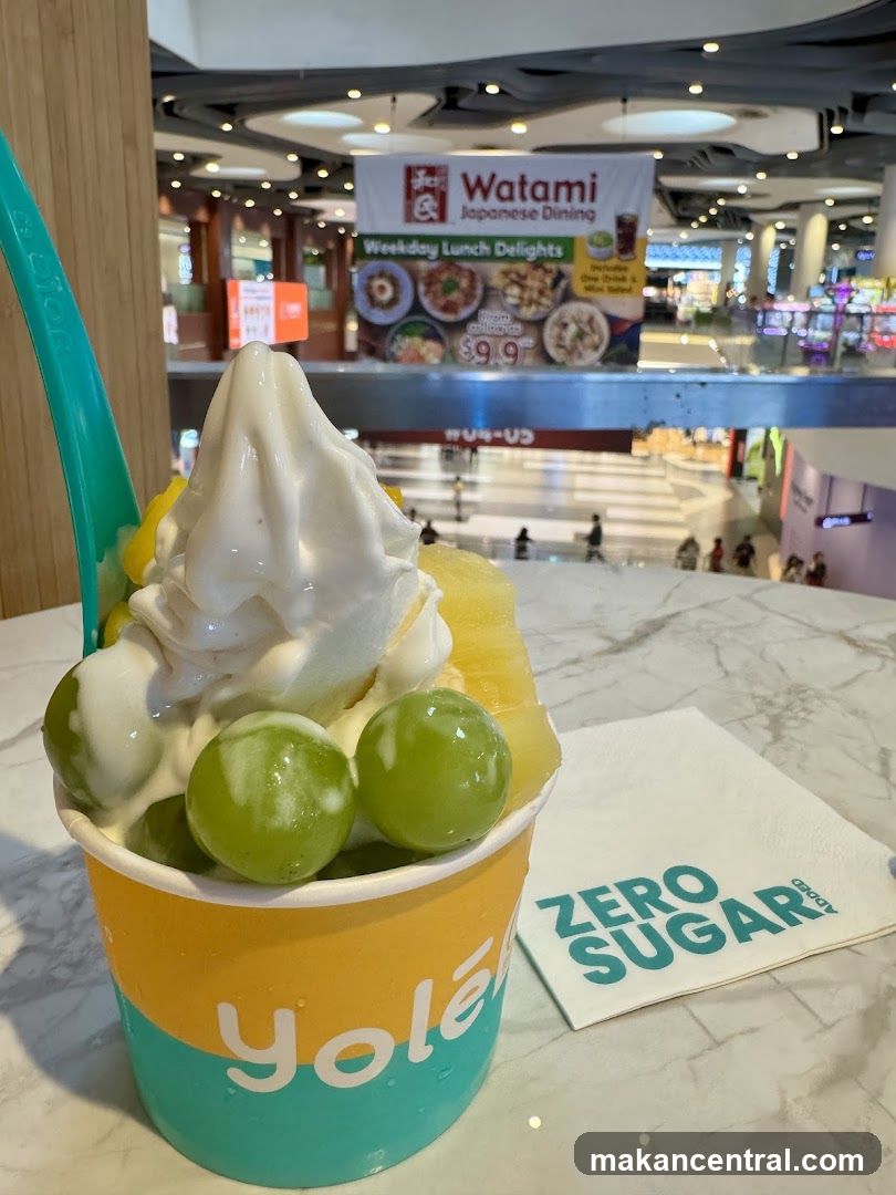 Yolé Frozen Yogurt with Fruit