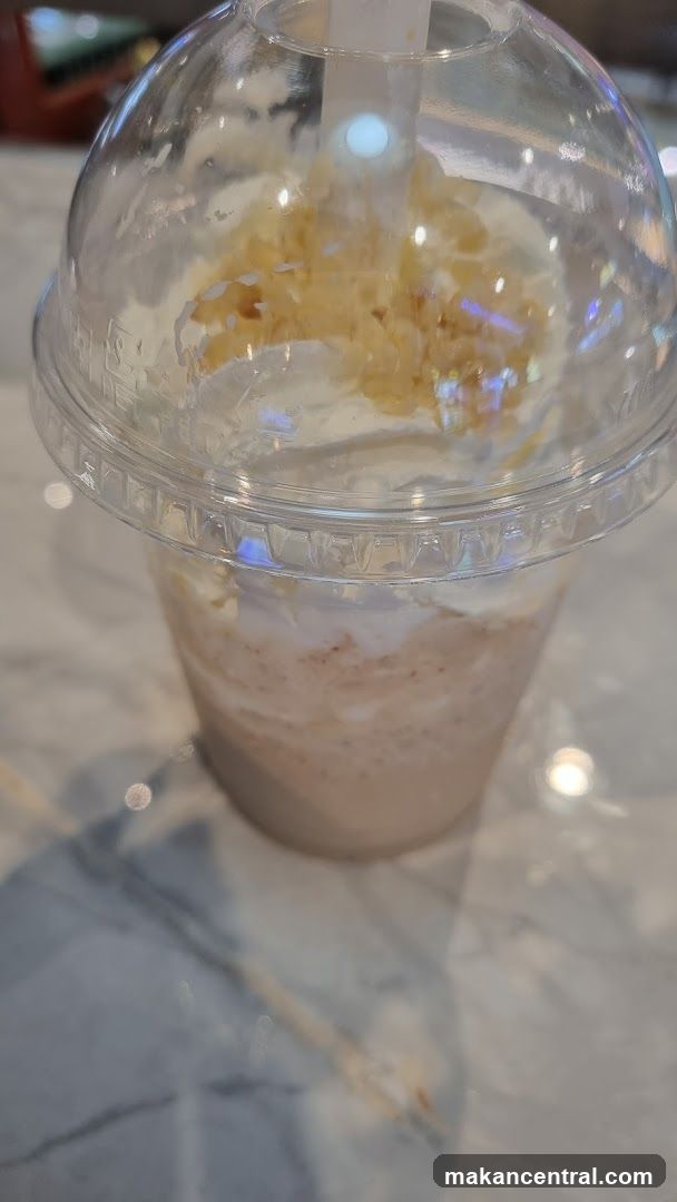 Beverage with Whipped Cream and Toppings