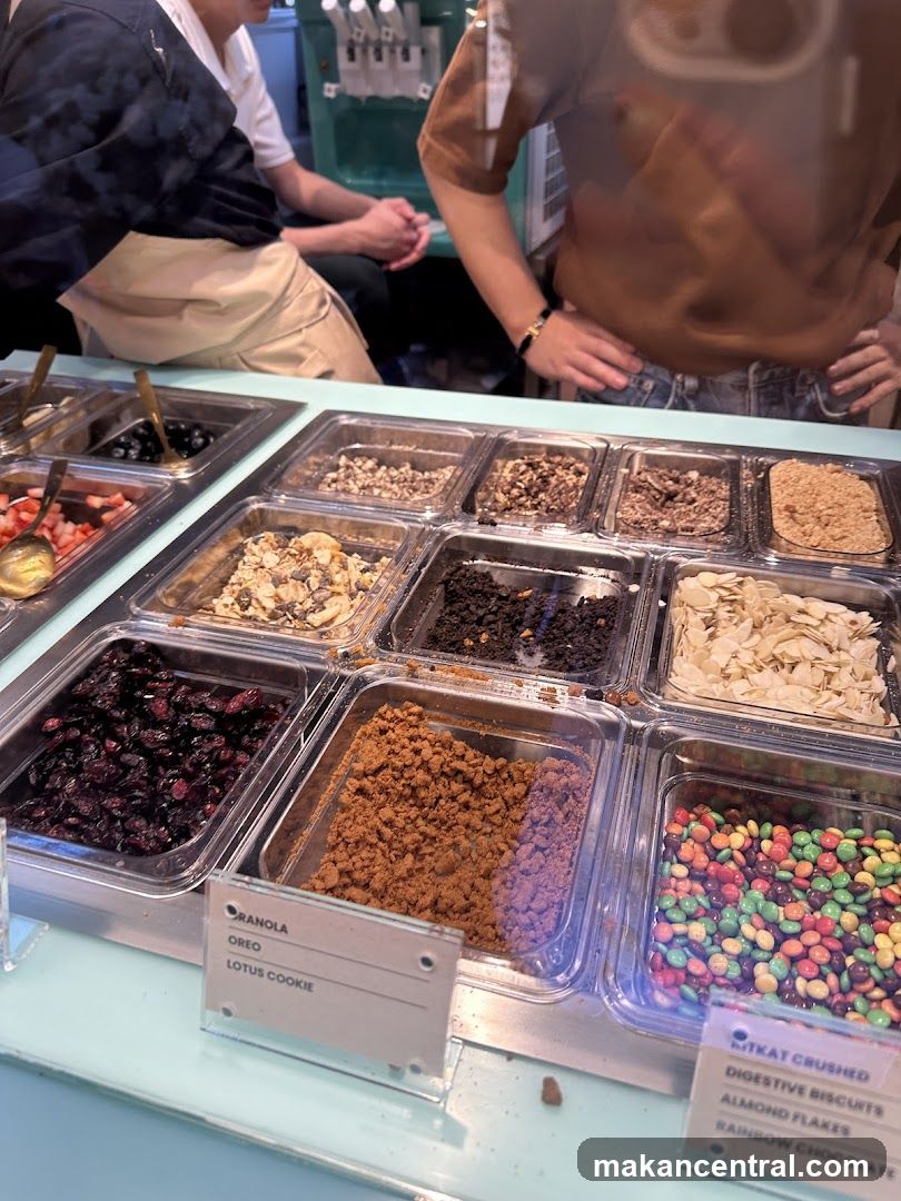 Toppings Bar