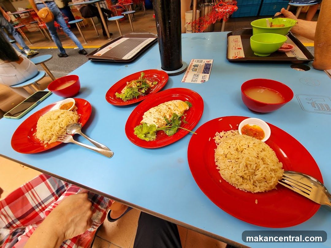 Hainanese Chicken Rice Meal