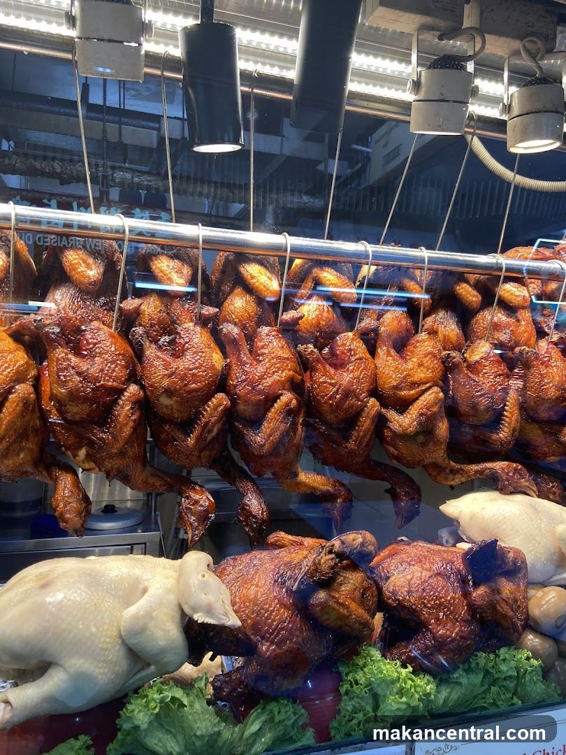 Roasted Chickens Display