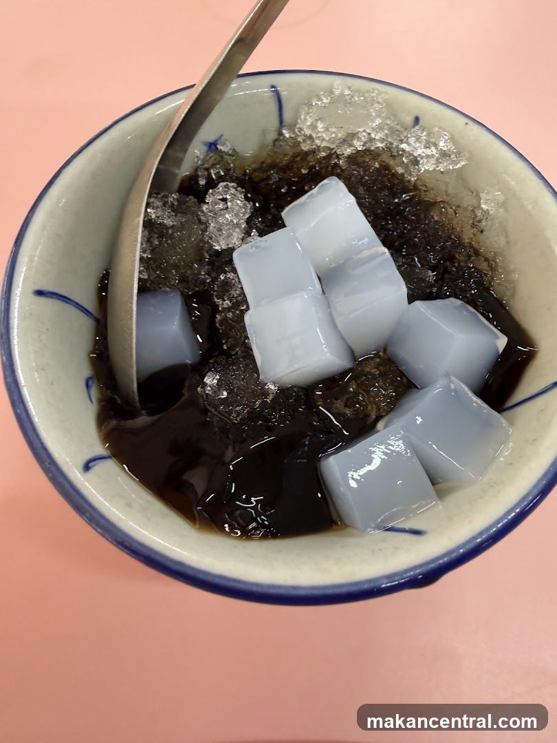 Grass Jelly Dessert