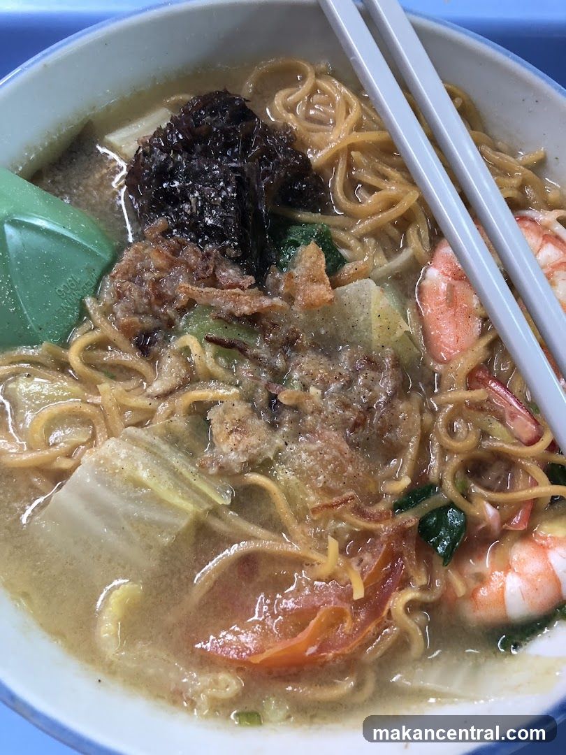 Noodle Soup with Shrimp
