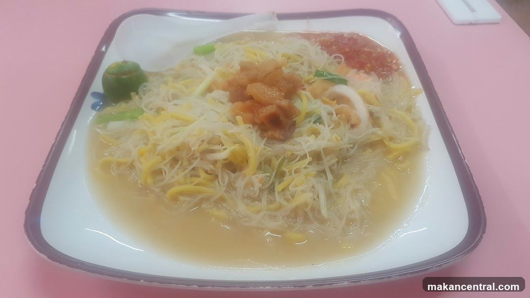 传统炒虾面