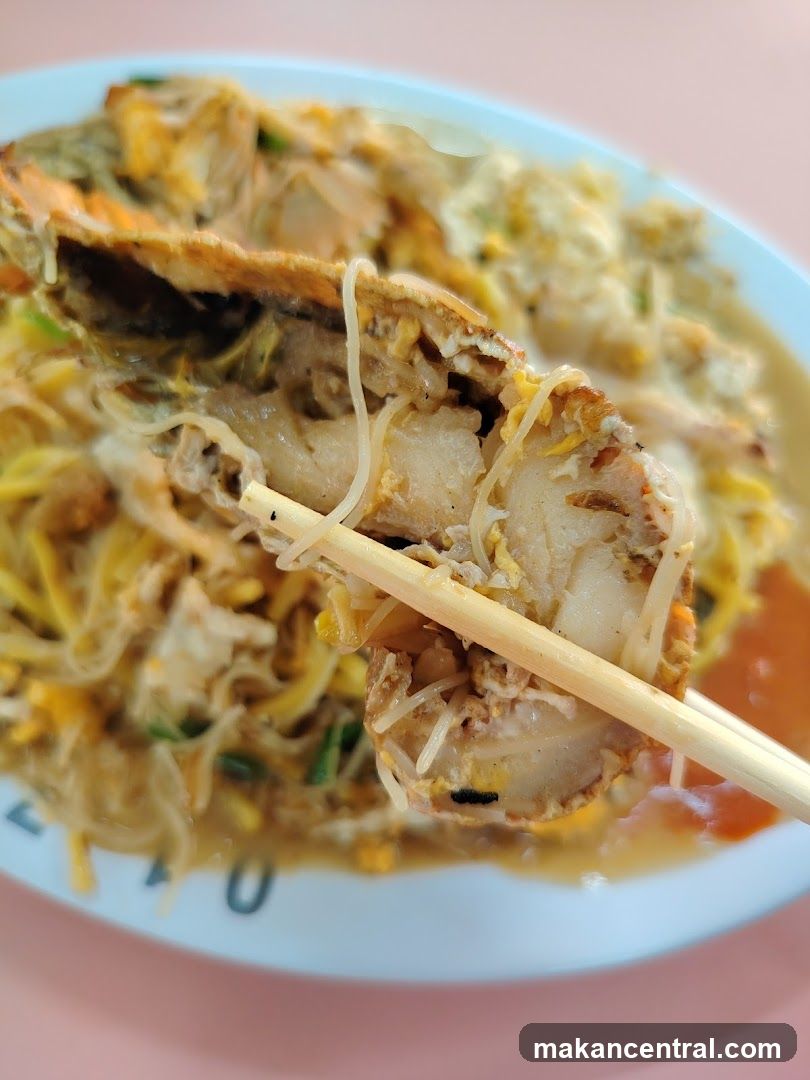 传统炒虾面