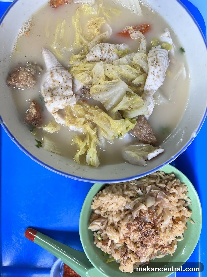 Fish Soup and Fried Rice