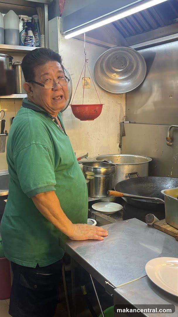Man in a kitchen
