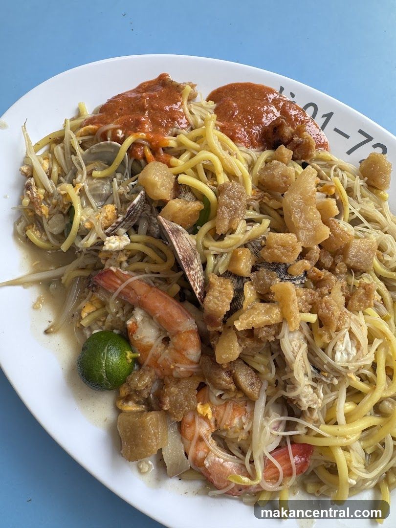 Noodles with Seafood