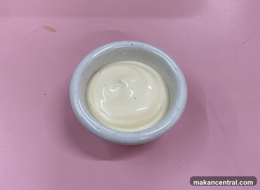 Mayonnaise in a Bowl