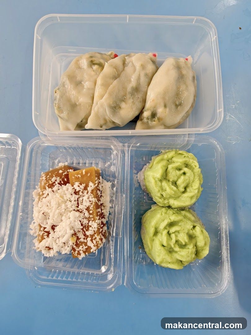 Assorted Desserts in Takeaway Containers