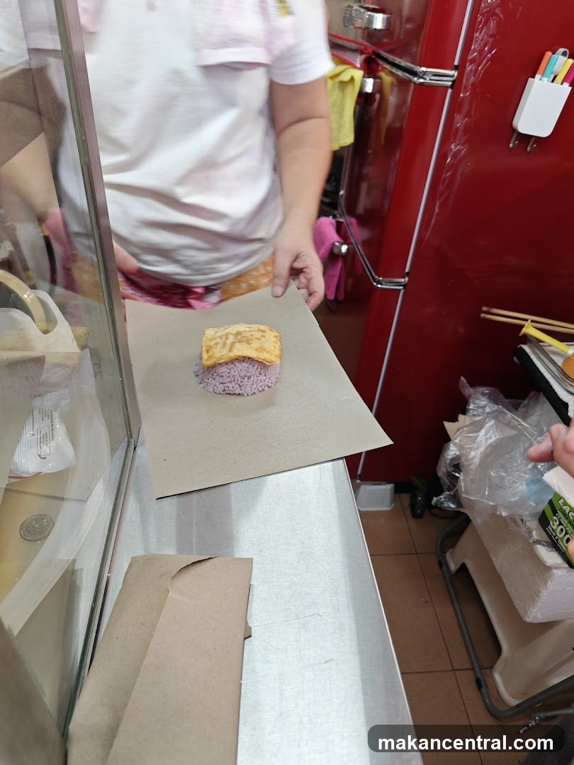 Food being served