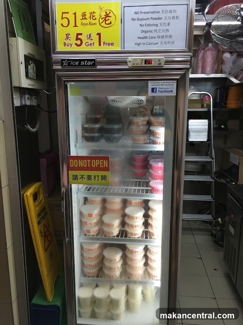 Soya Bean Products in Refrigerator