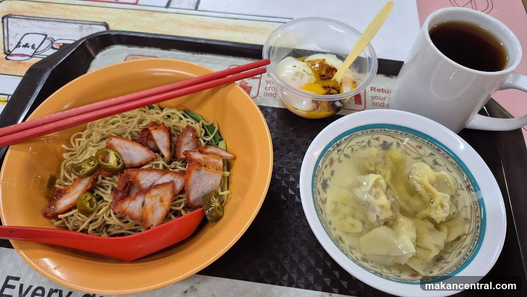 Noodles with Char Siu and Wonton Soup