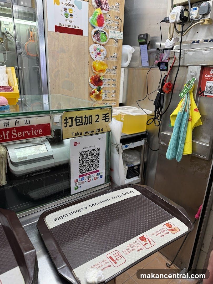Dessert Stall Counter