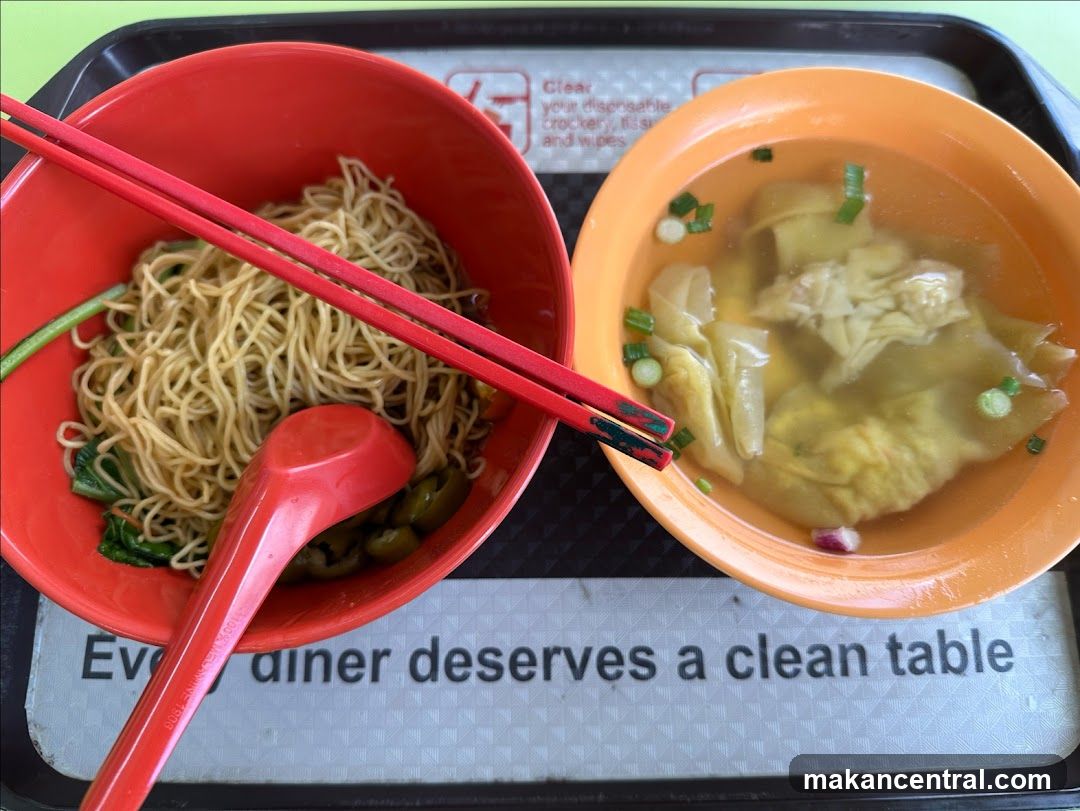 Noodles and Wontons