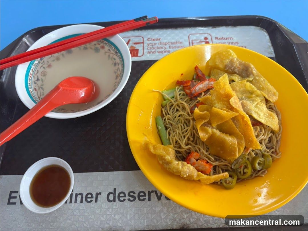 Noodles with Wontons