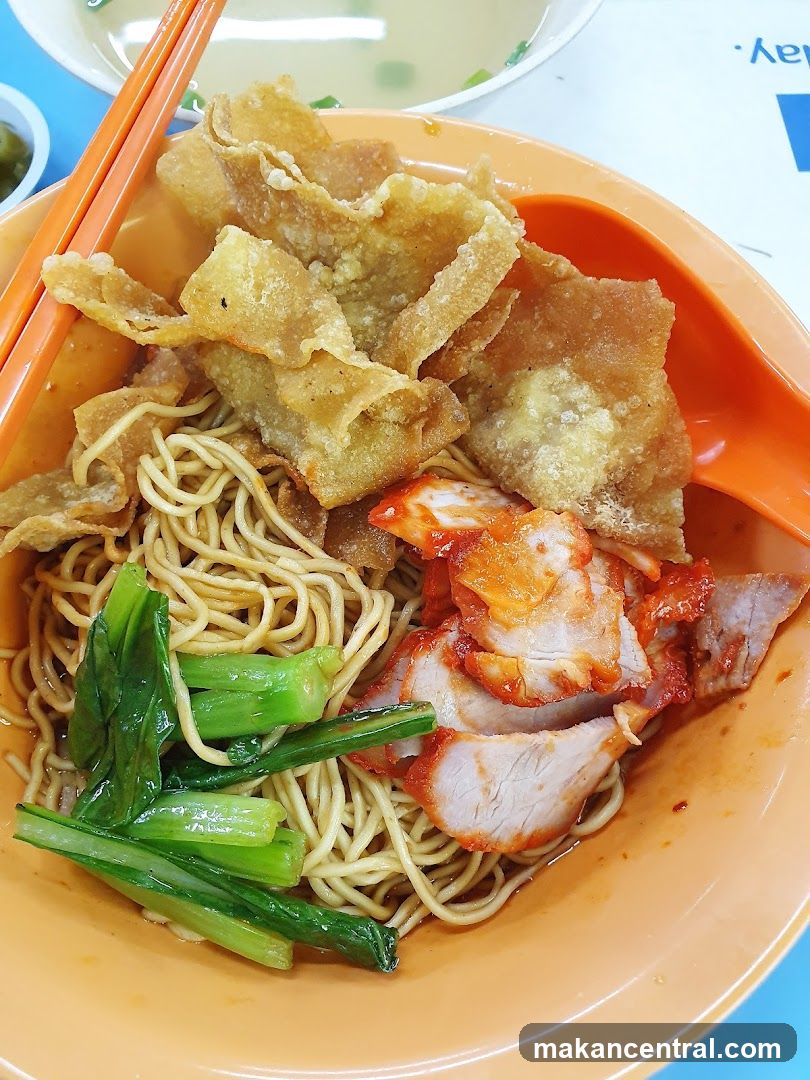 Noodles with Char Siu and Wontons