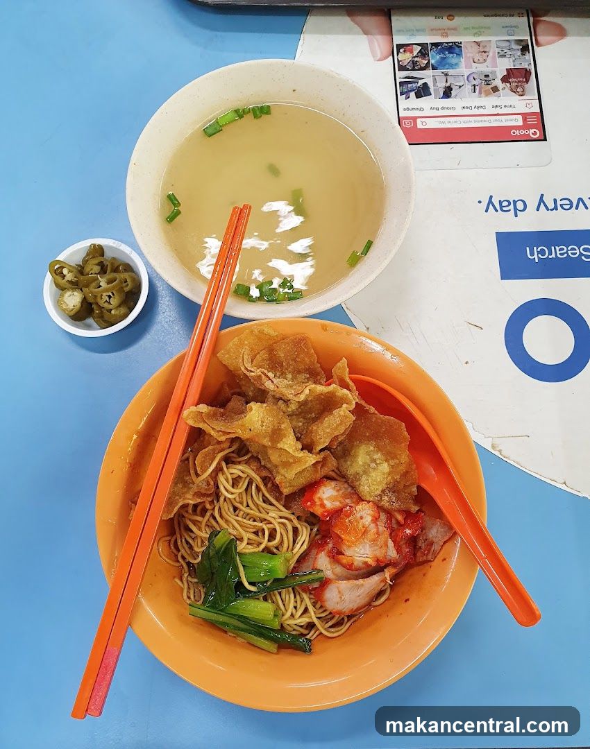 Noodles with Char Siu and Wontons