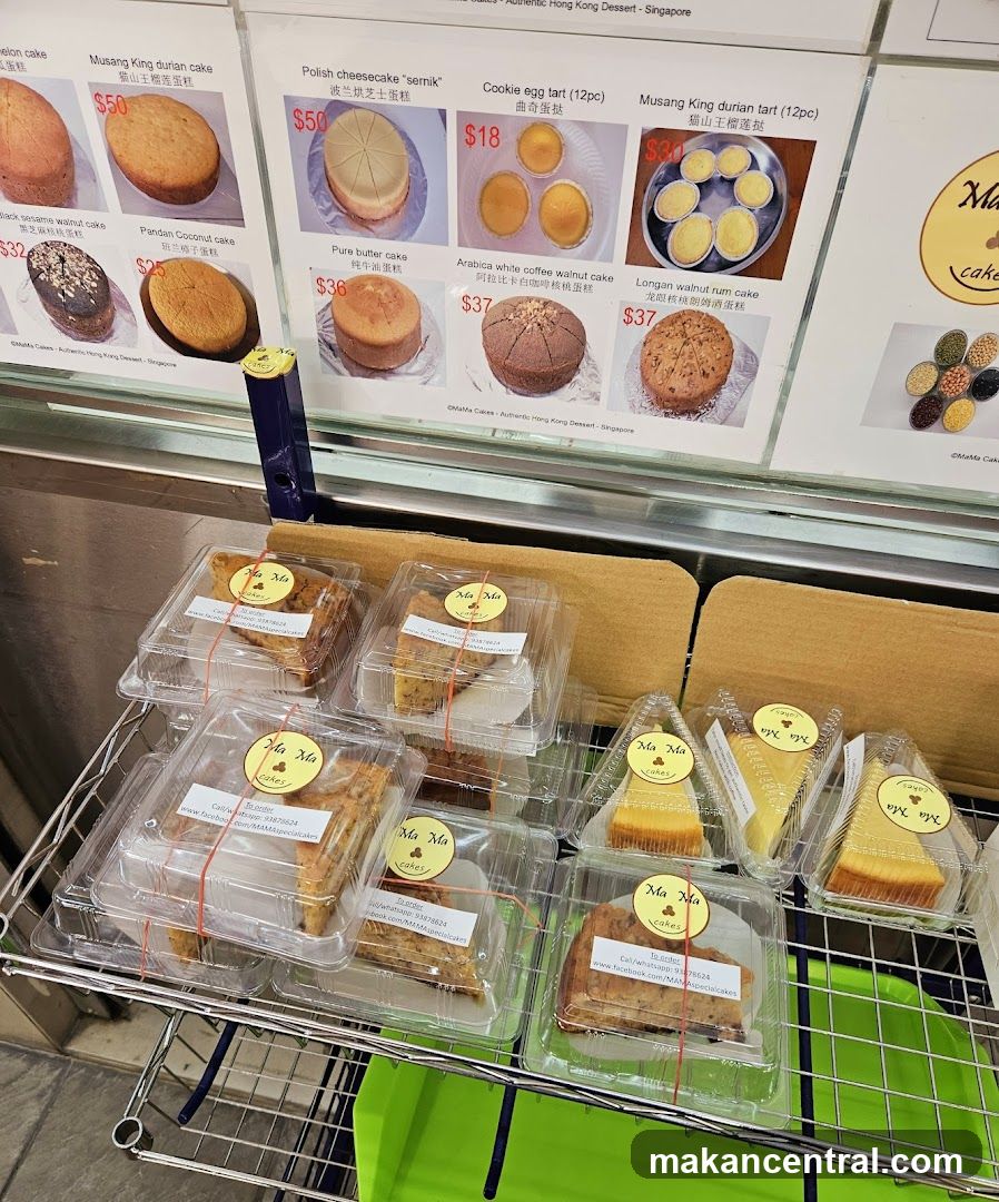 Cakes and Tarts Display