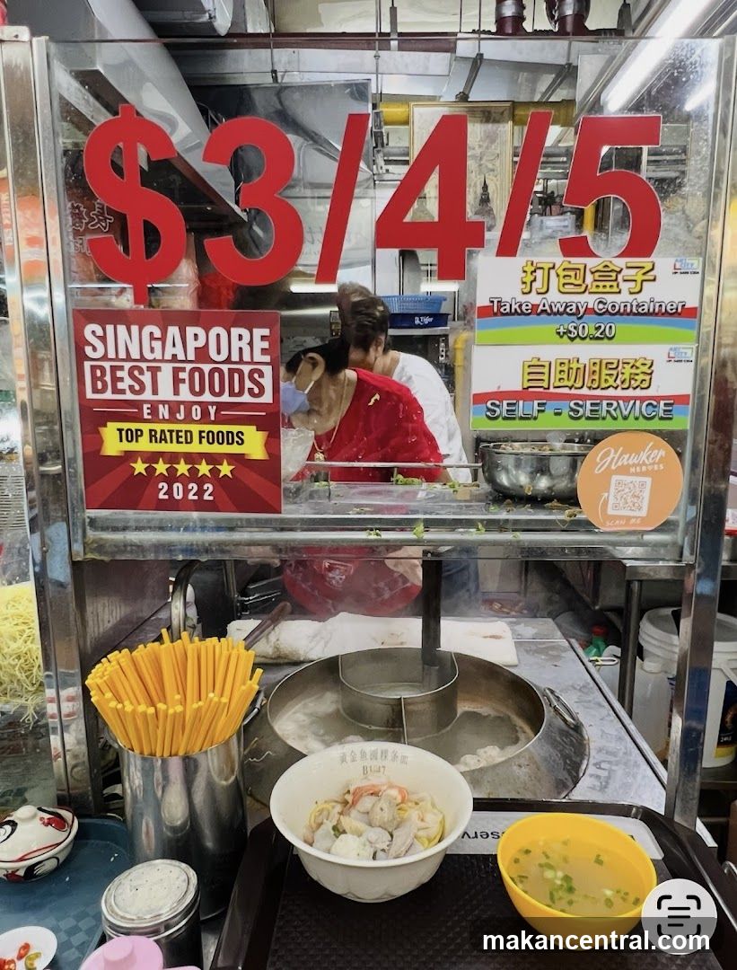 Food Stall with Prices