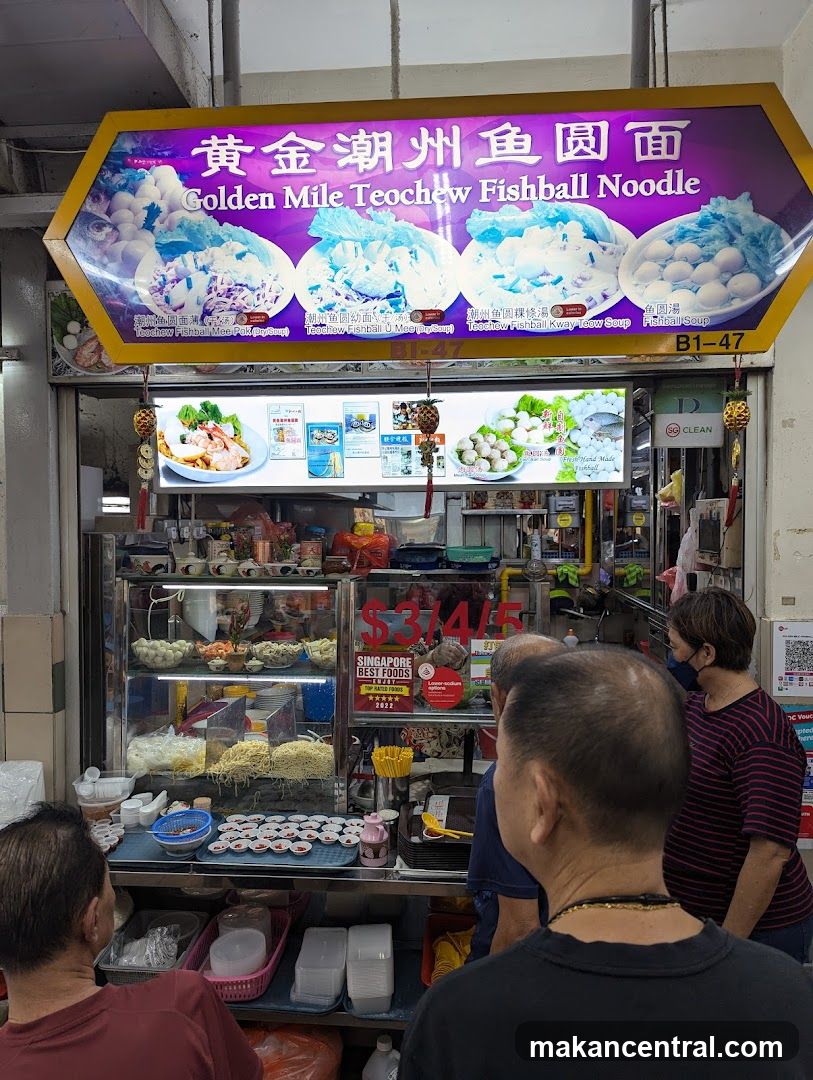 Golden Mile Teochew Fishball Noodle