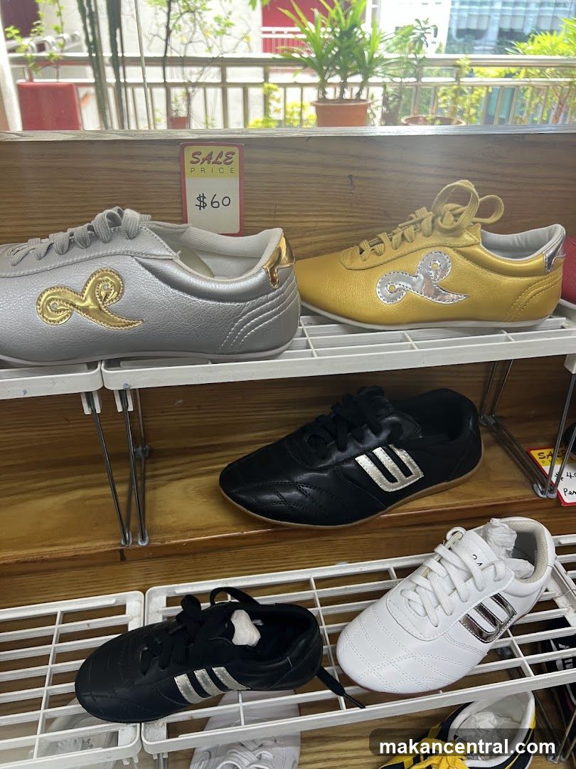 Athletic Shoes on Display