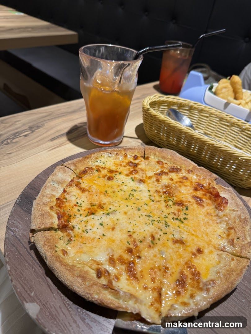 Pizza and Drinks