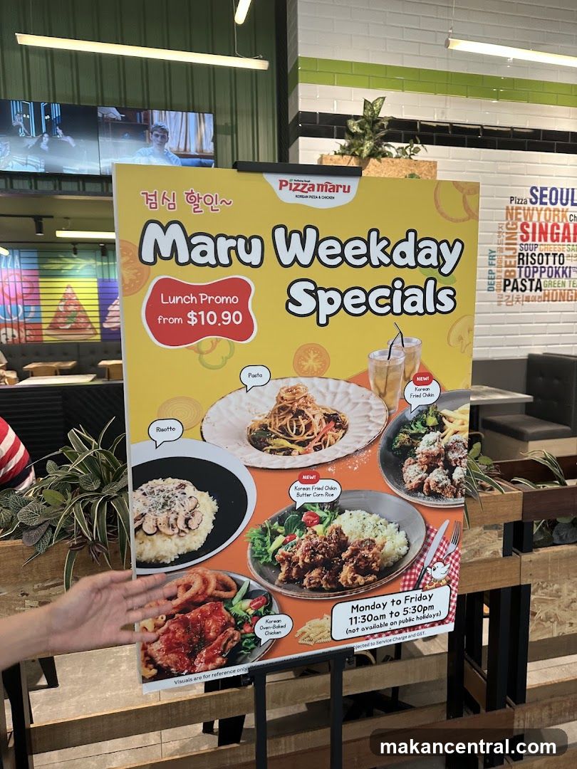 Maru Weekday Specials