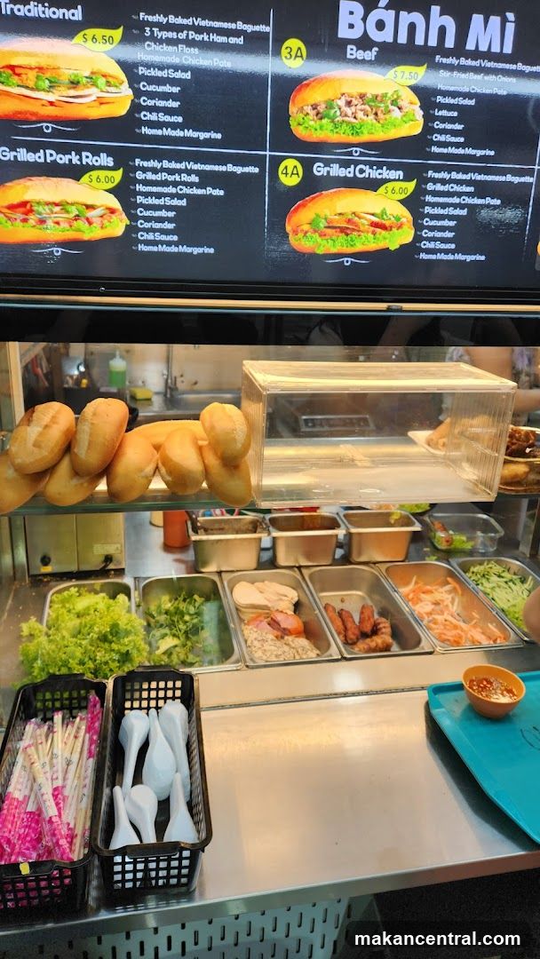 Banh Mi Menu