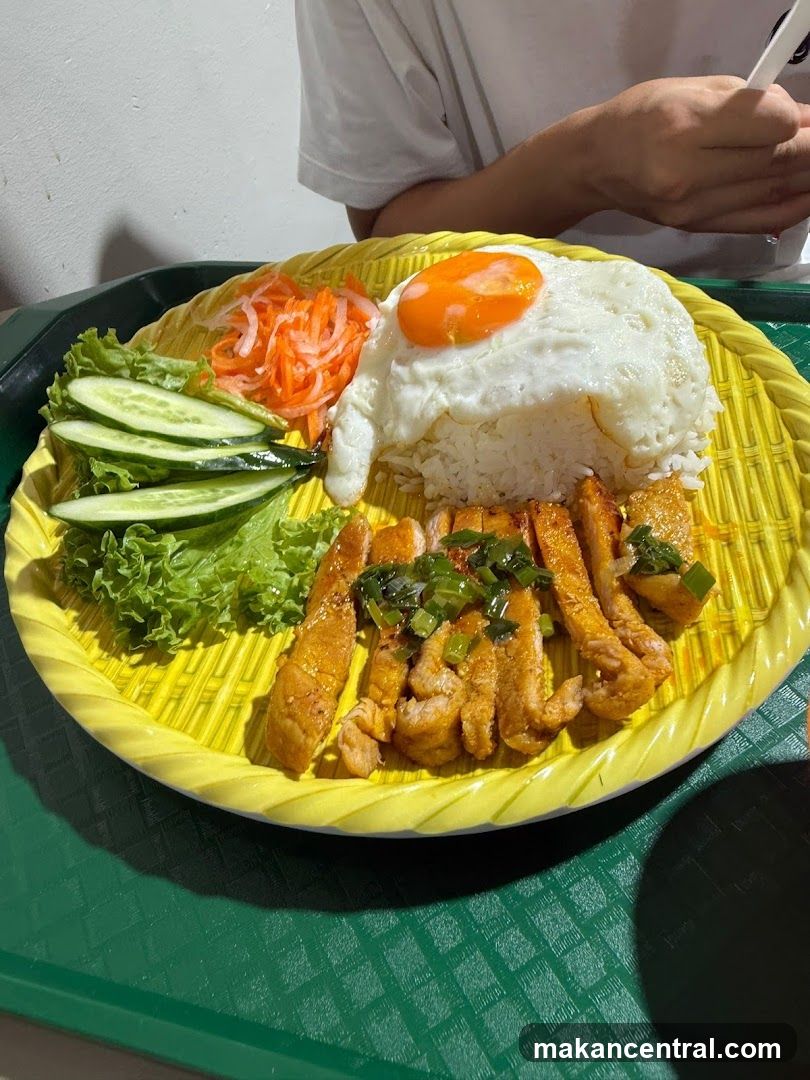 Vietnamese Broken Rice Plate