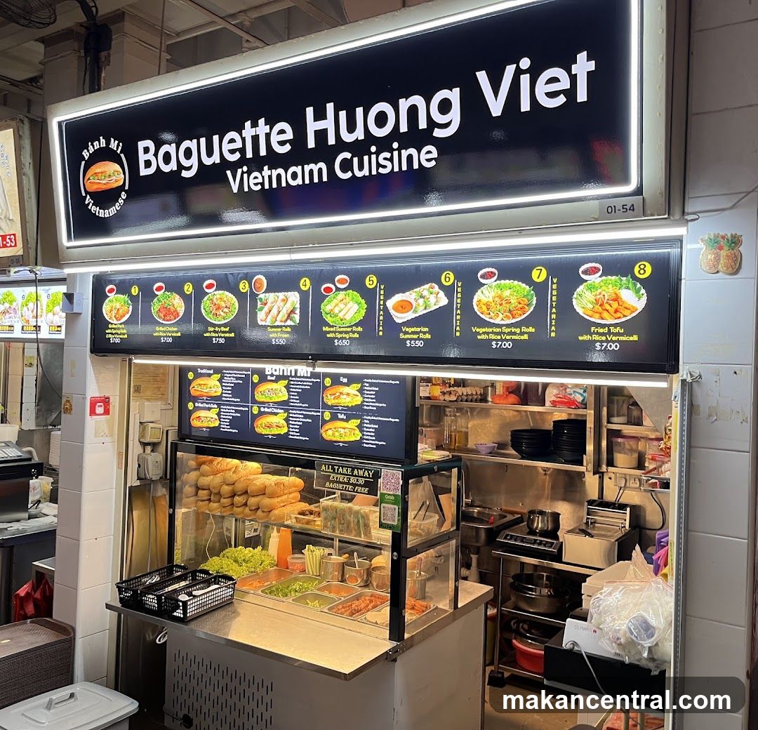 Baguette Huong Viet Vietnam Cuisine Stall