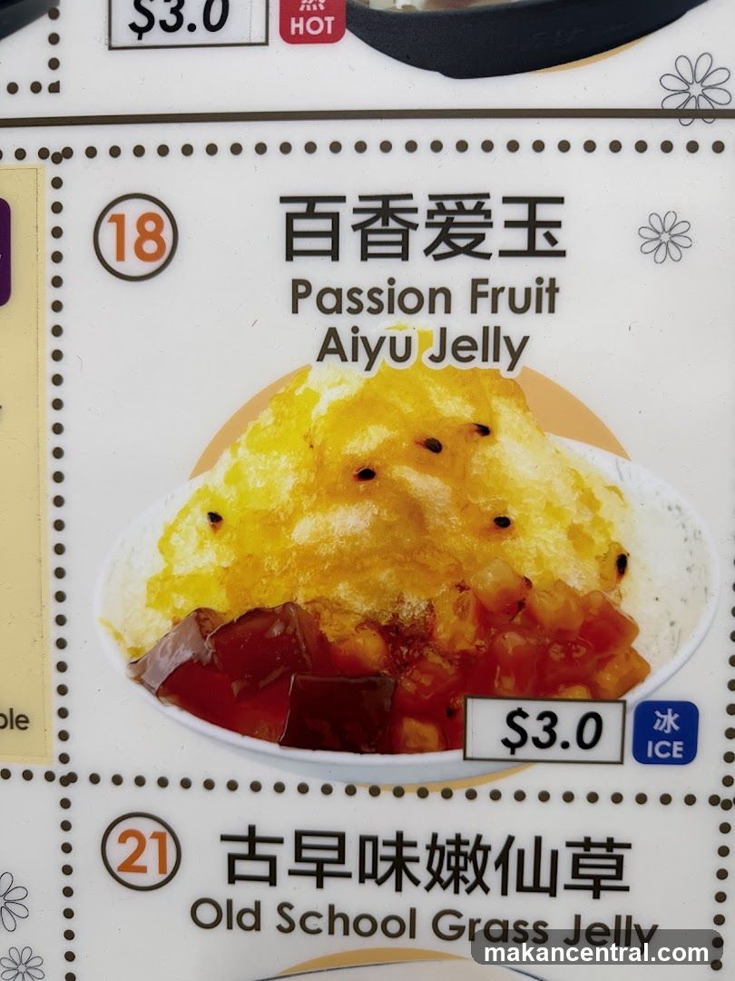 Dessert Menu