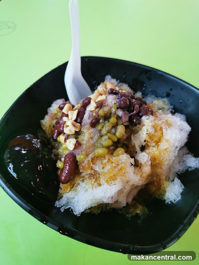 Shaved Ice Dessert