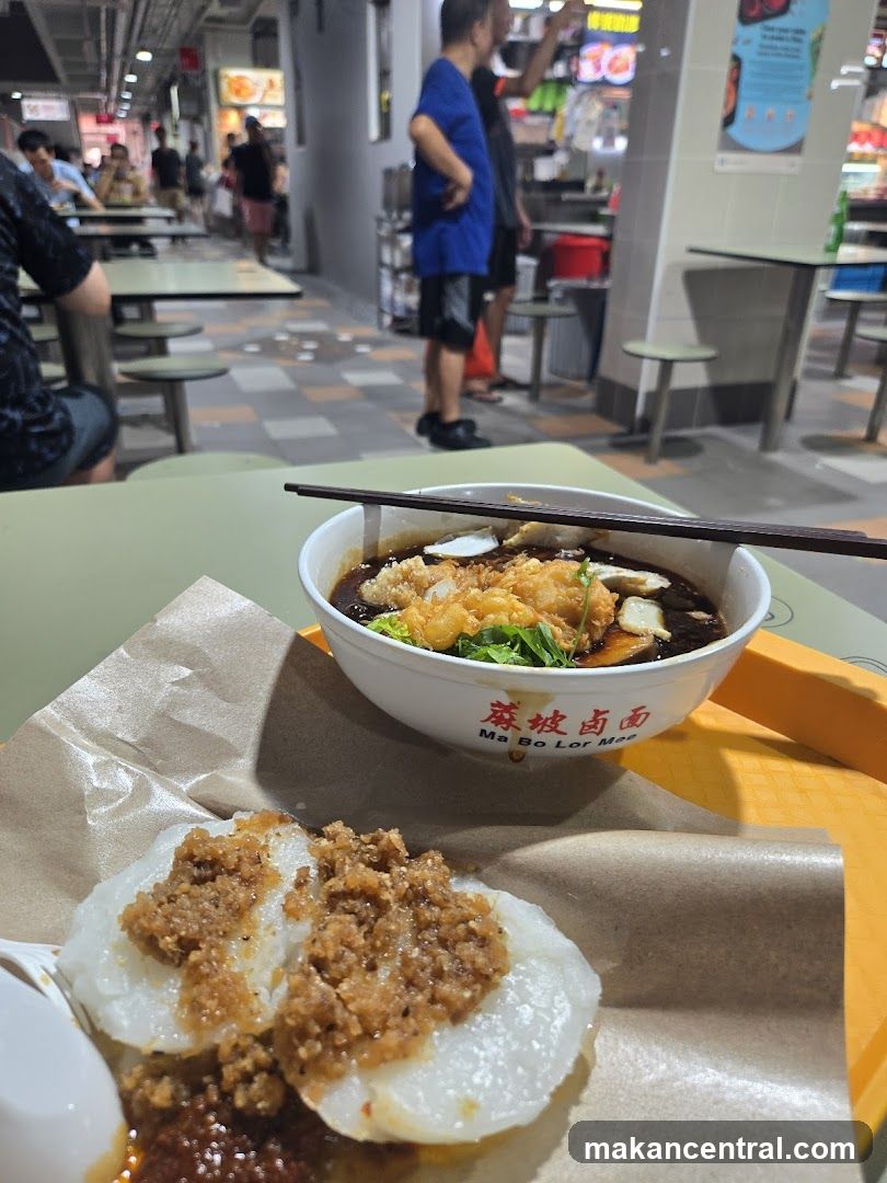 Lor Mee and Rice Cakes