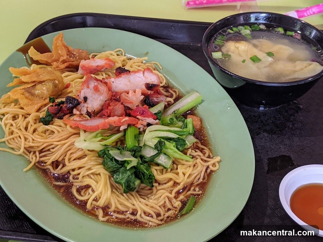 Noodles with Char Siu and Wontons