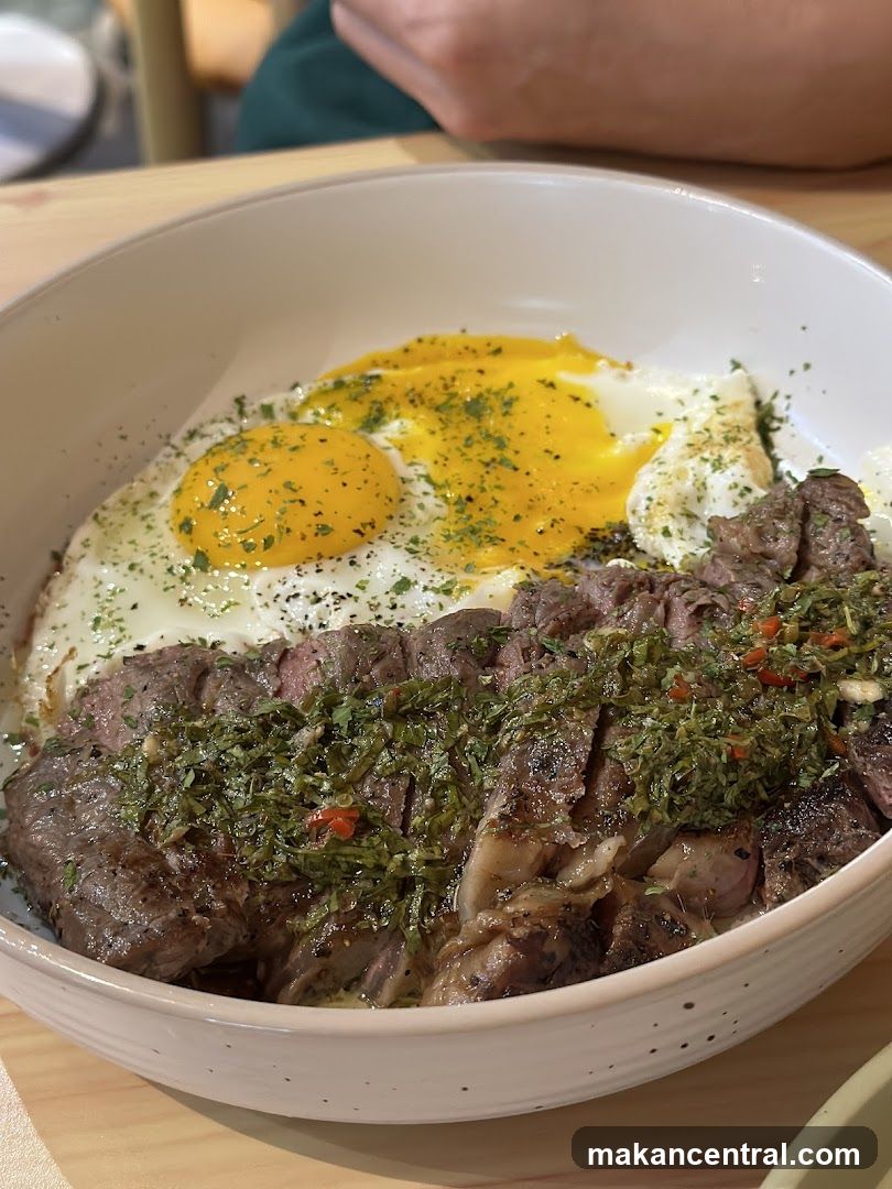 Steak and Eggs Bowl