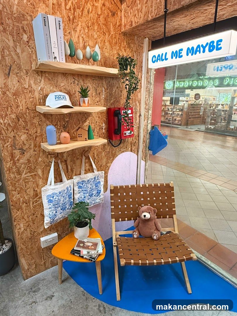 Store Interior with Seating and Decor