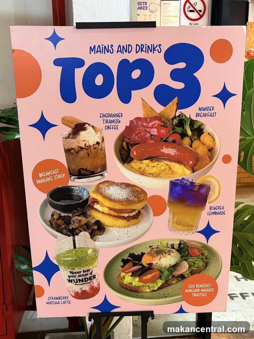 Mains and Drinks Top 3