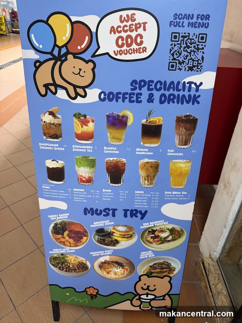 Speciality Coffee & Drink Menu
