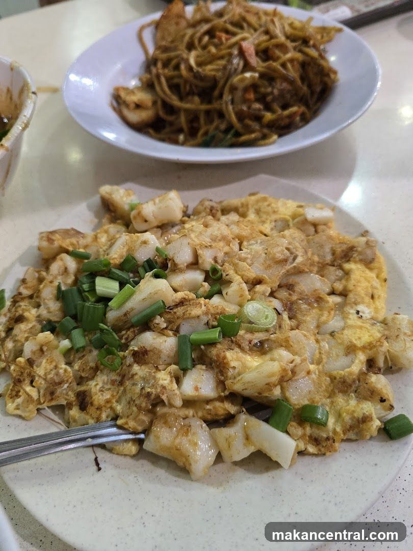 Fried Carrot Cake and Noodles