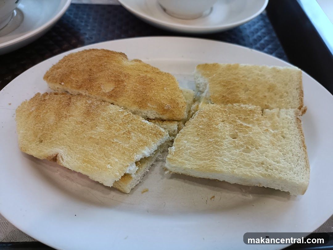 Toast Slices on a Plate