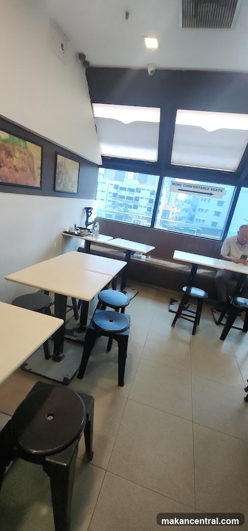 Restaurant Interior with Tables and Chairs