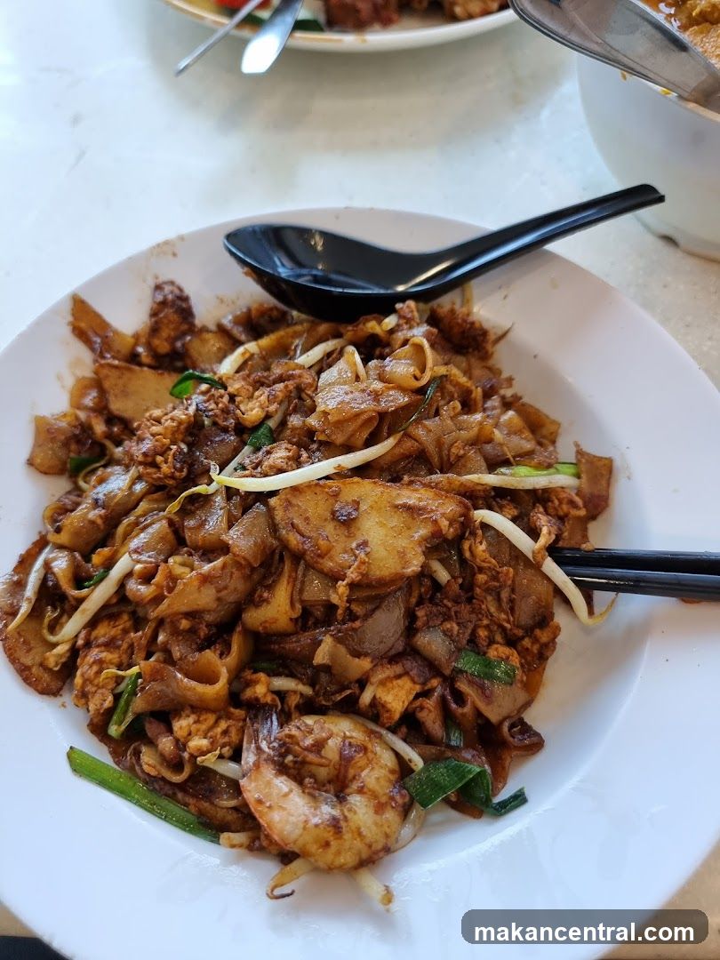 Plate of Char Kway Teow
