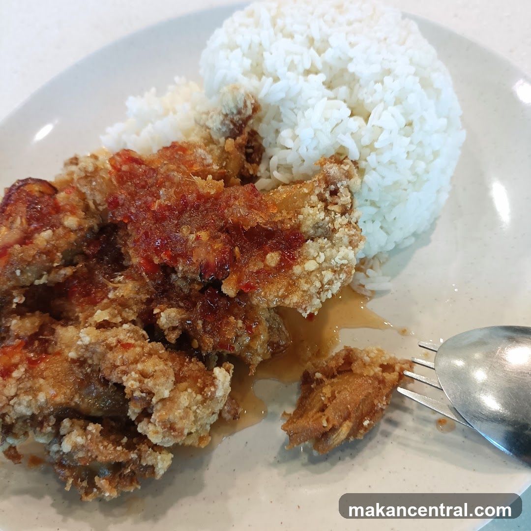 Fried Chicken with Rice