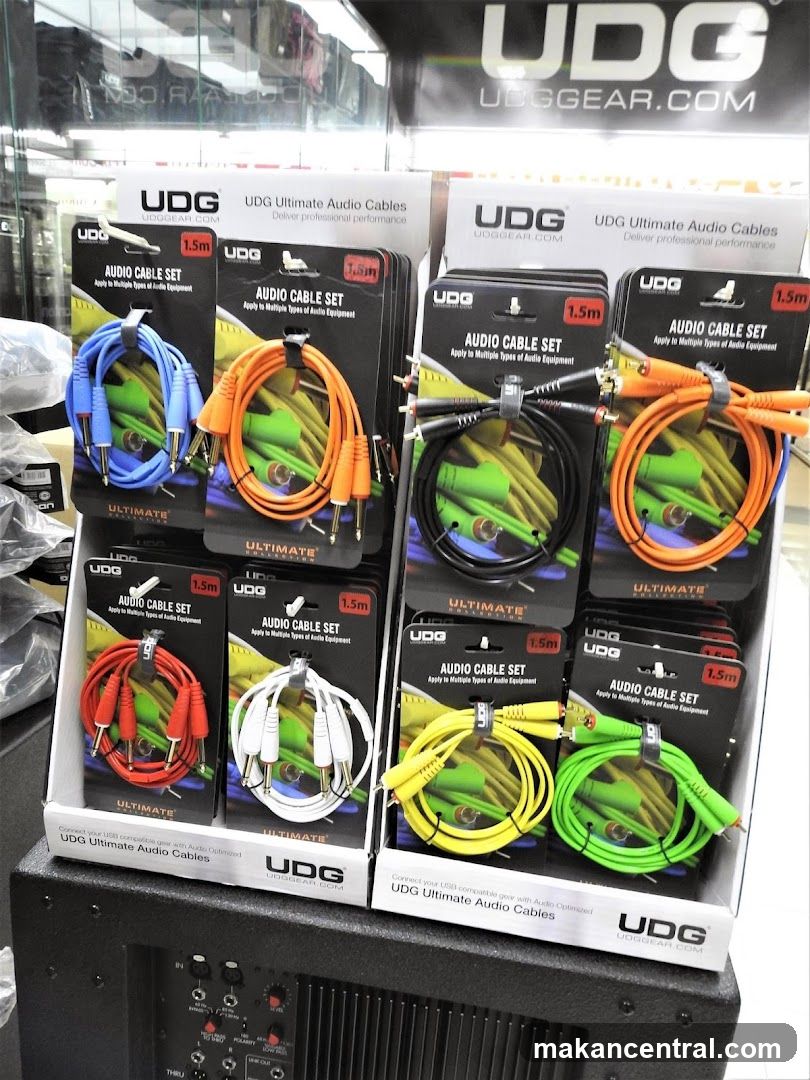 UDG Audio Cables Display