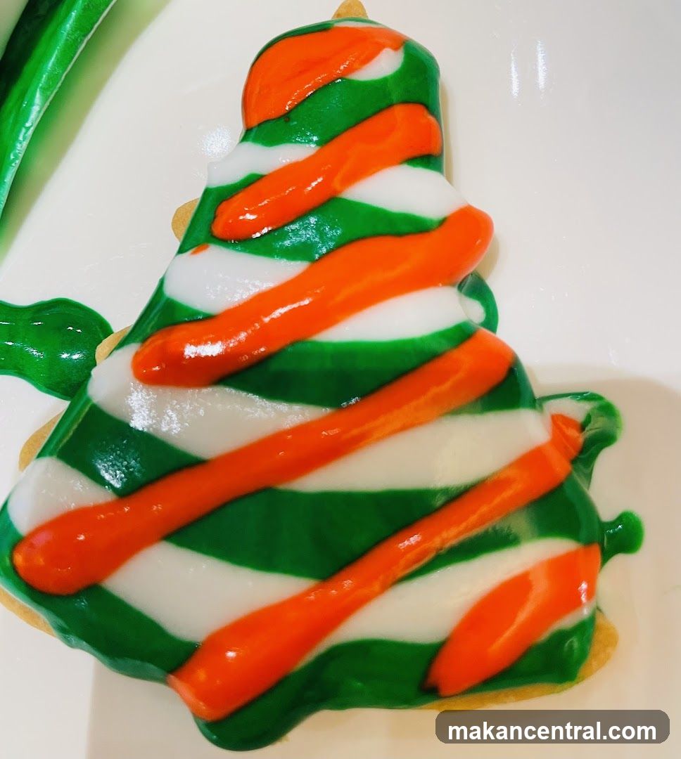 Christmas Tree Cookie