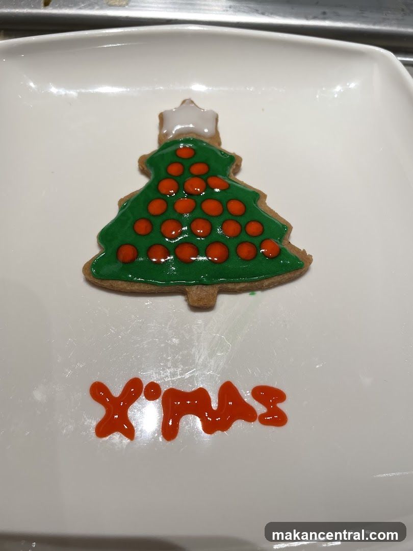 Christmas Tree Cookie