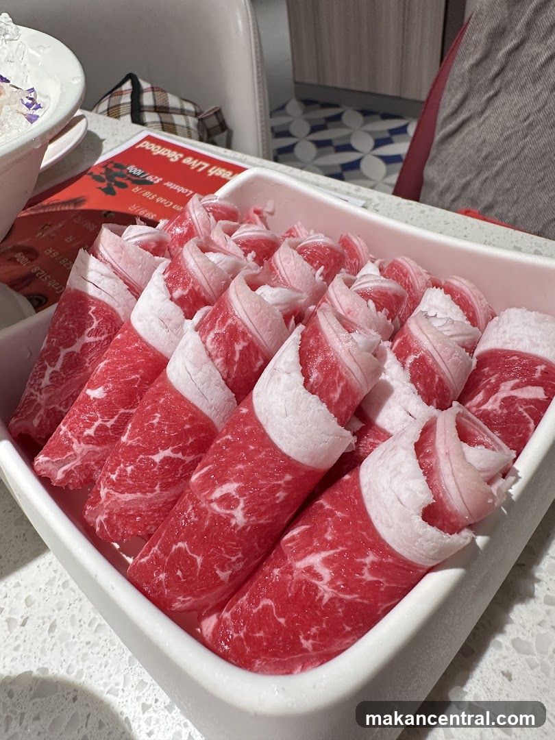 Rolled Beef Slices