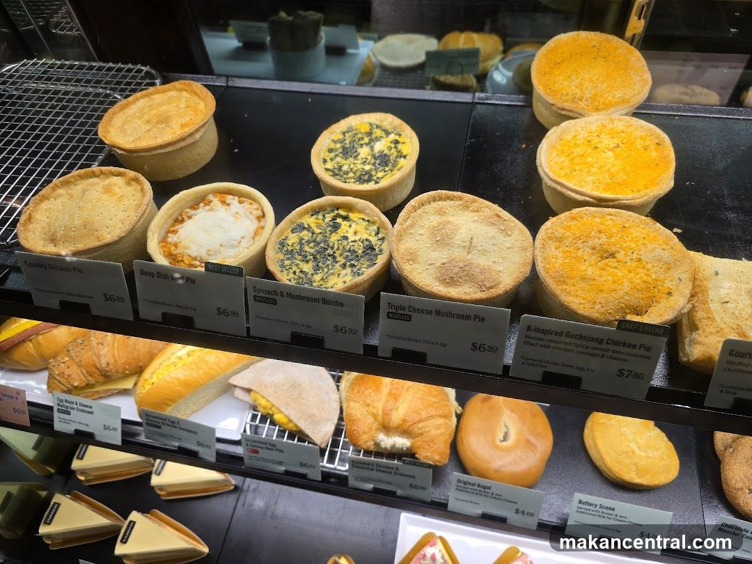 Pies and Pastries Display